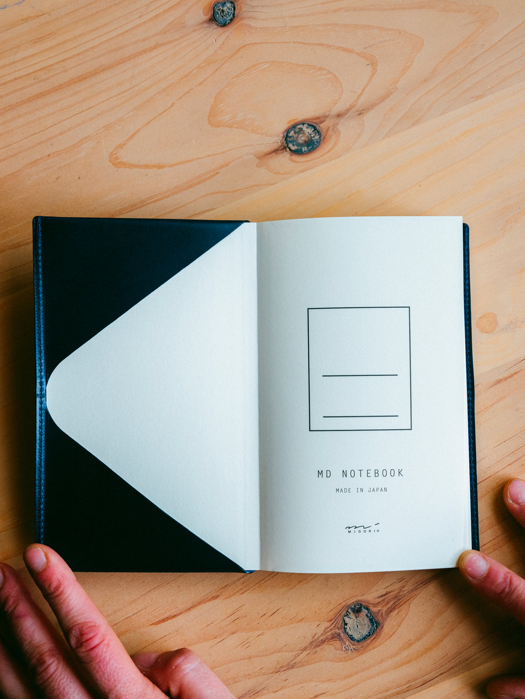 Midori Notebook Cover (B6 Slim) | Navy