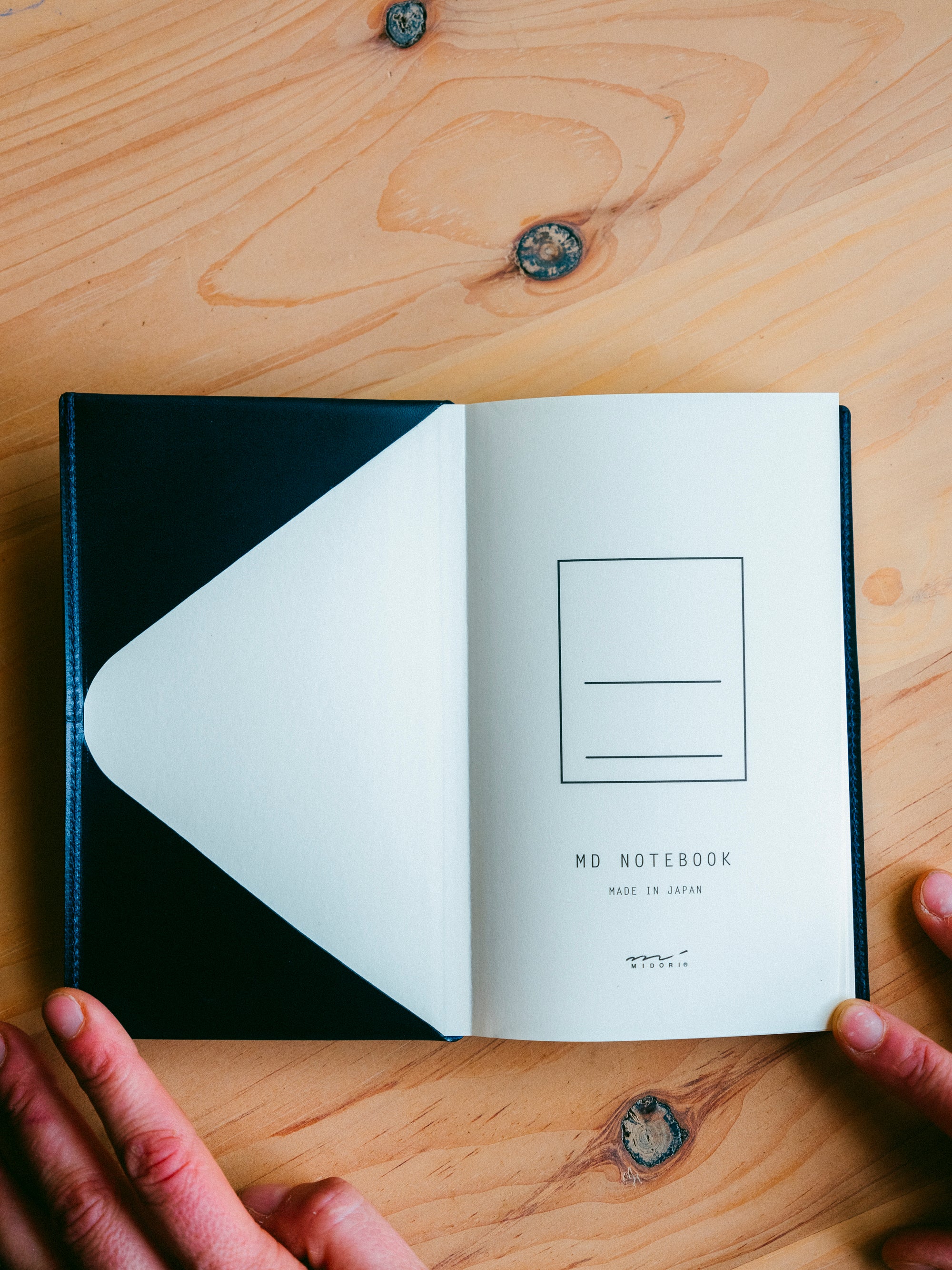 Midori Notebook Cover (B6 Slim) | Navy