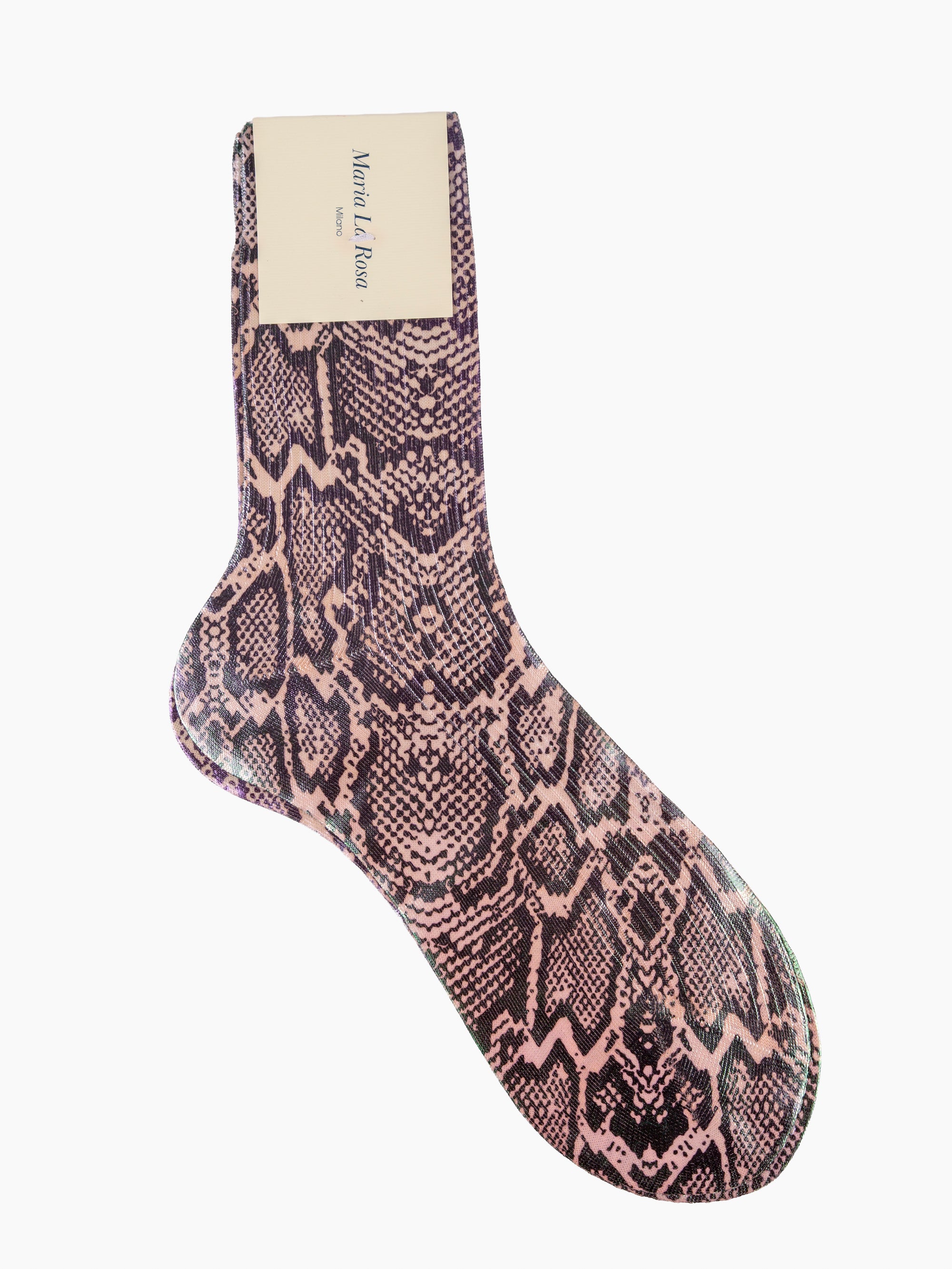 Silk Laminated Socks