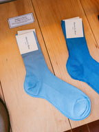 Silk Ribbed Socks