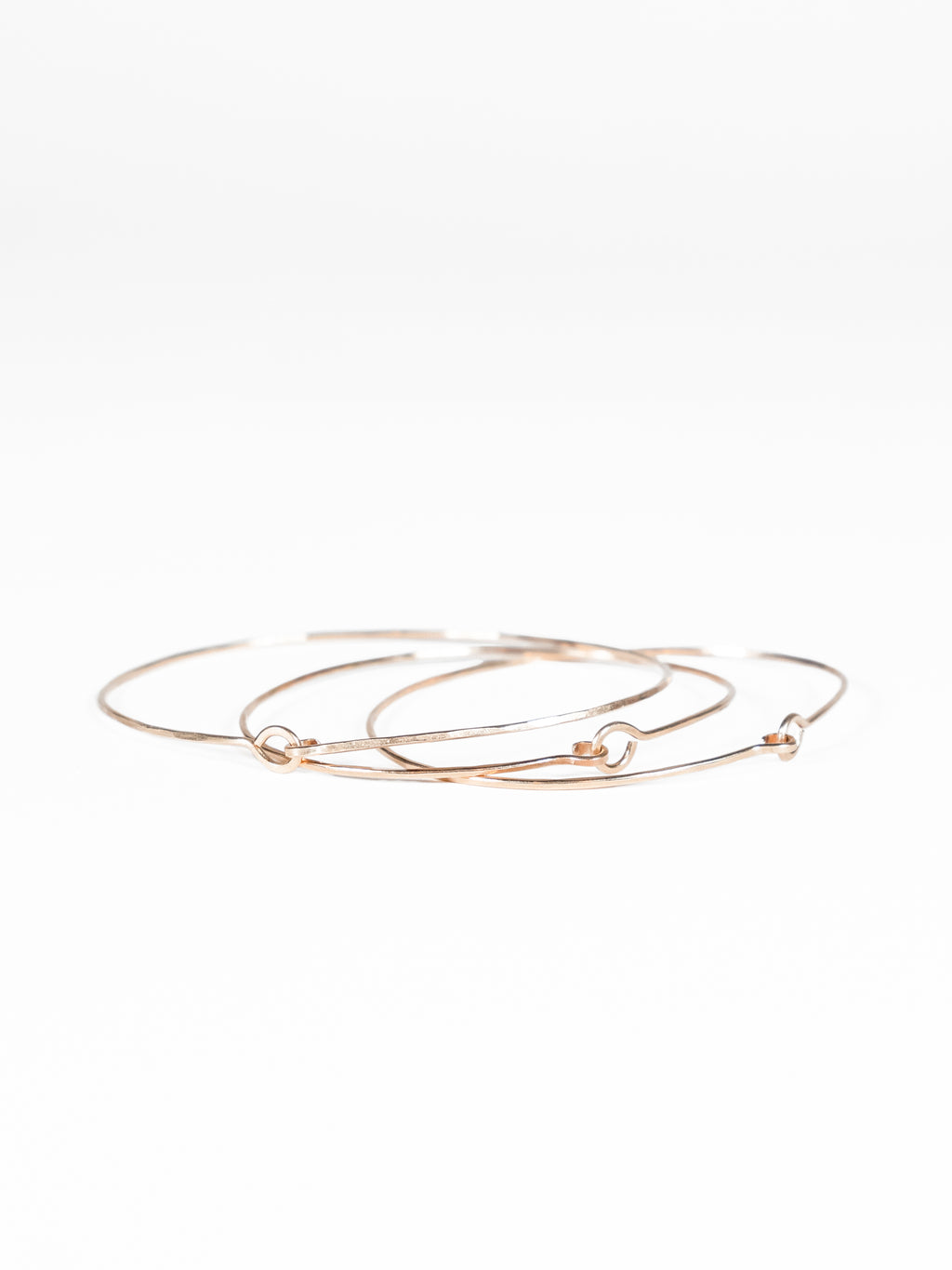 14K Hammered Cuff Bracelet