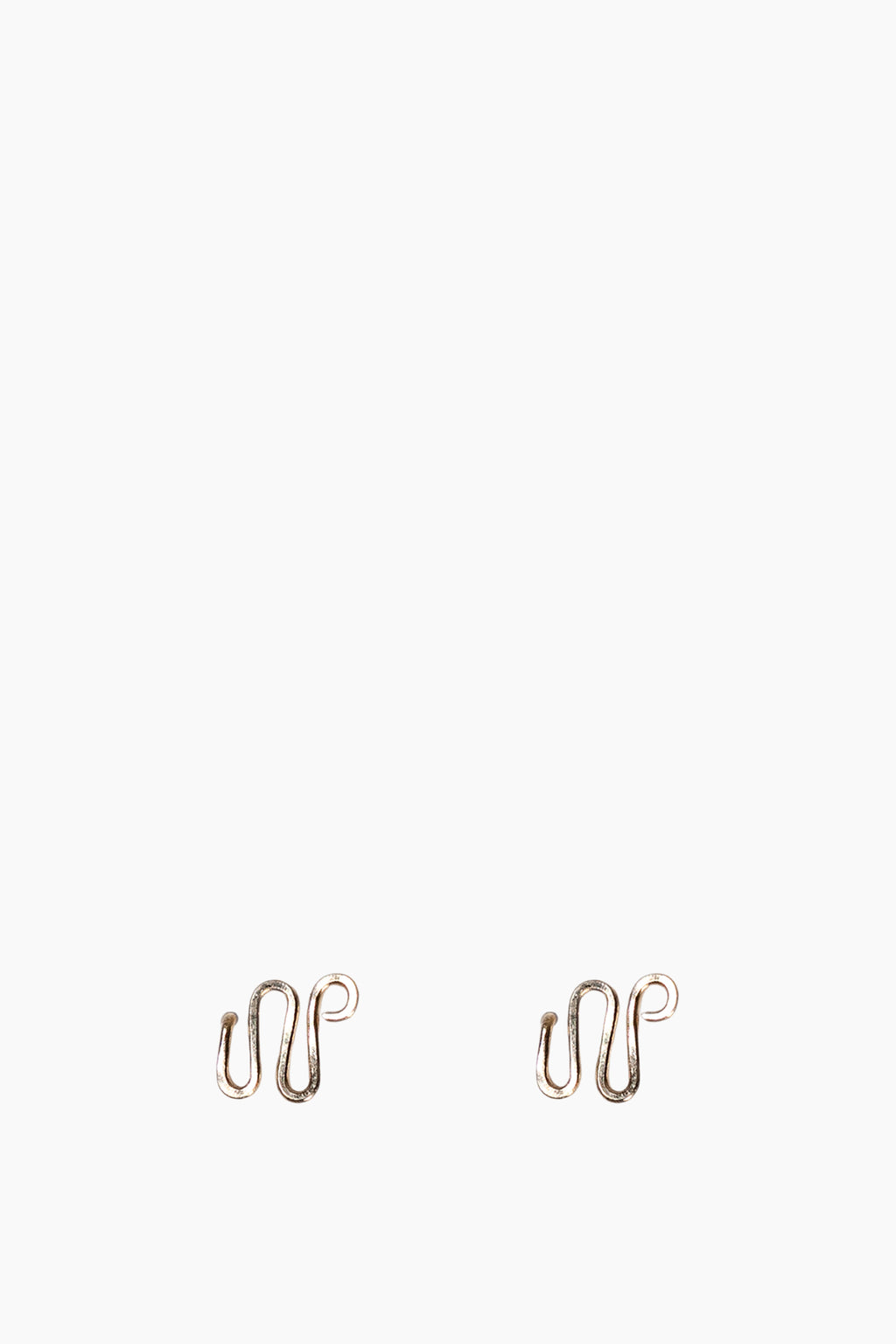 14k Wave Studs