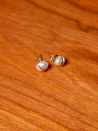 Baroque Pearl Studs