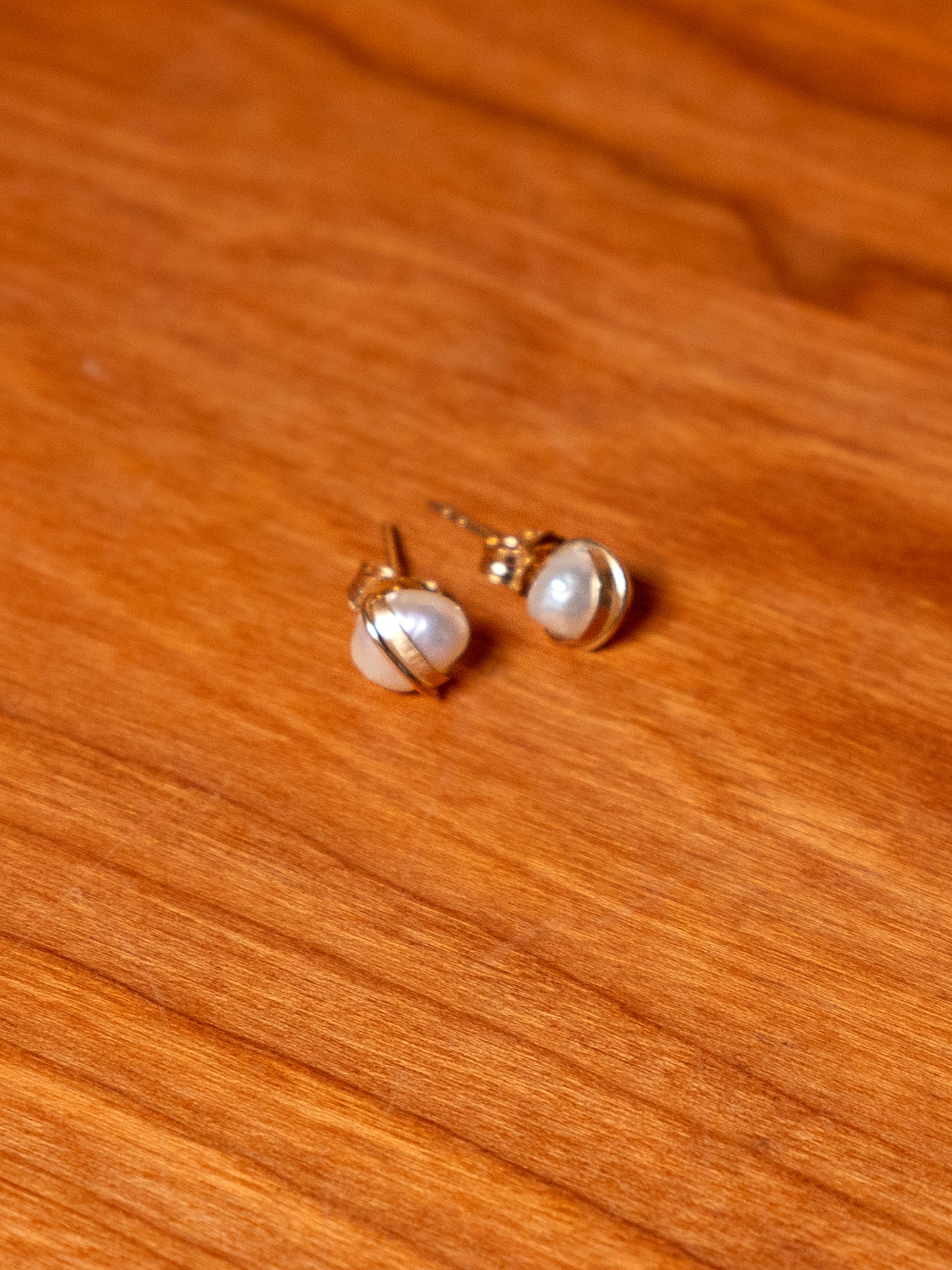 Baroque Pearl Studs