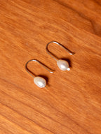 Petite Baroque Pearl Drop Earrings