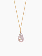 Baroque Pearl Drop Necklace
