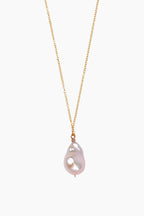 Baroque Pearl Drop Necklace