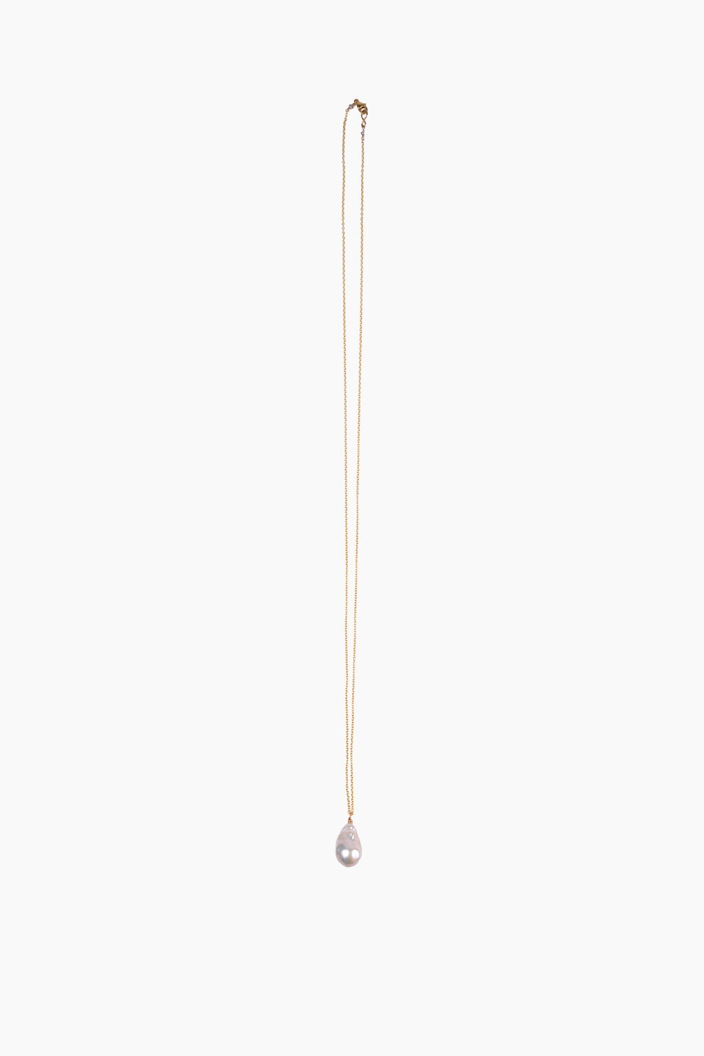 Baroque Pearl Drop Necklace