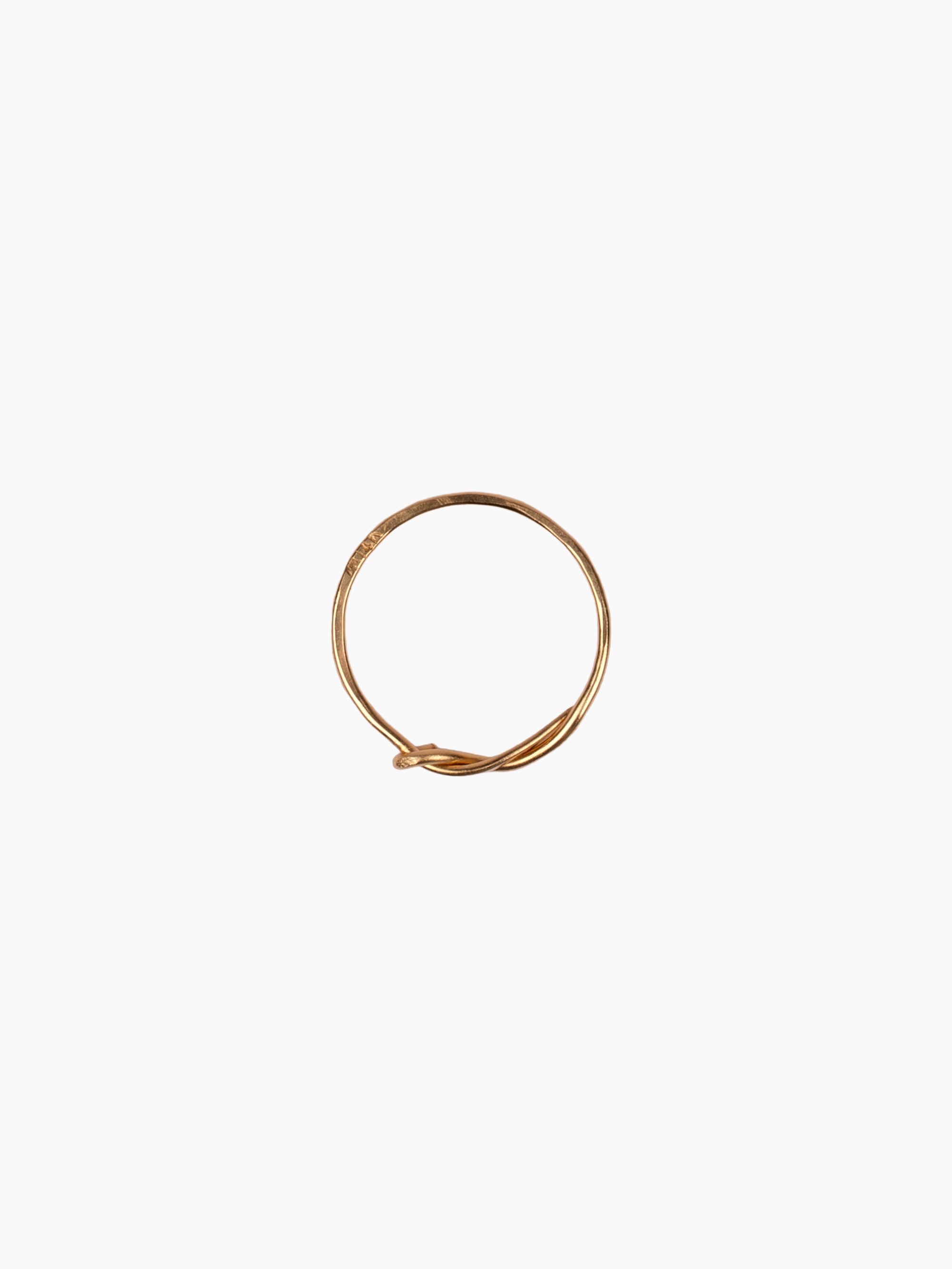 Thin 14K Knot Ring