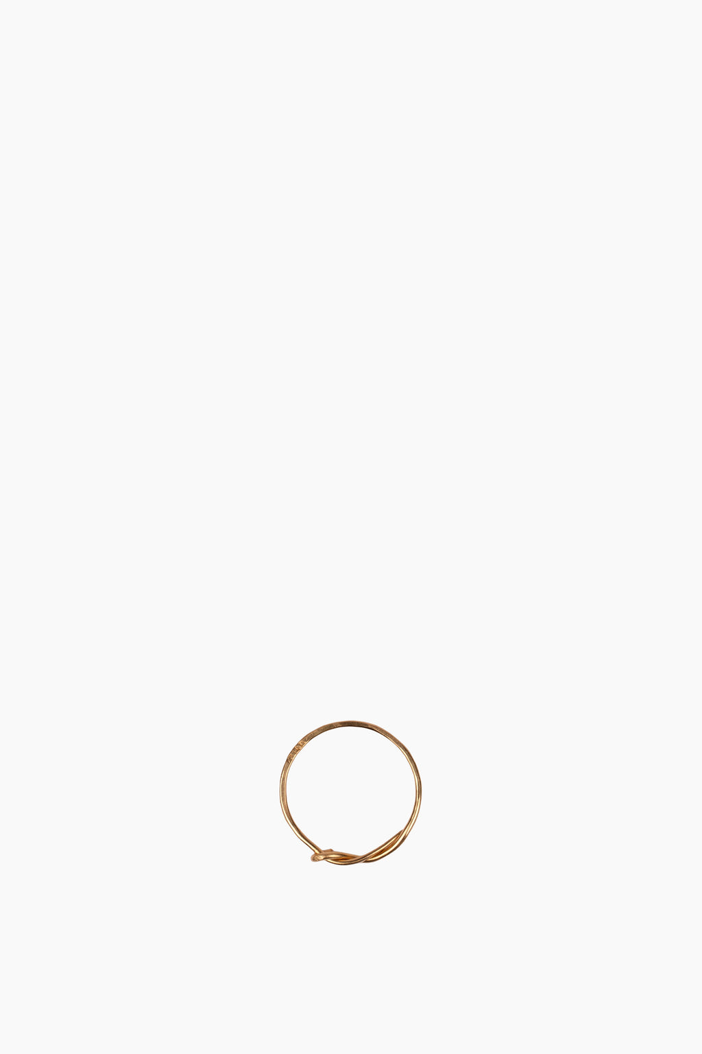 Thin 14K Knot Ring