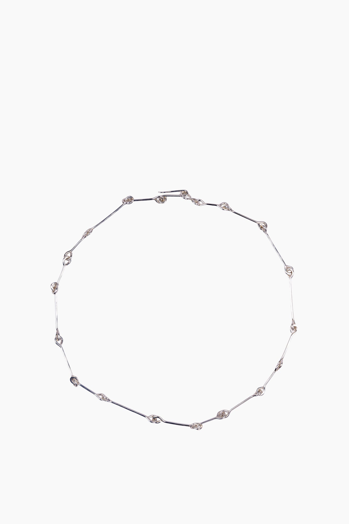 Sterling Bone Chain Necklace