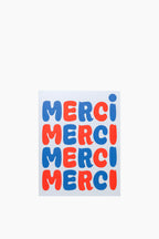 Bubble Merci Notecard
