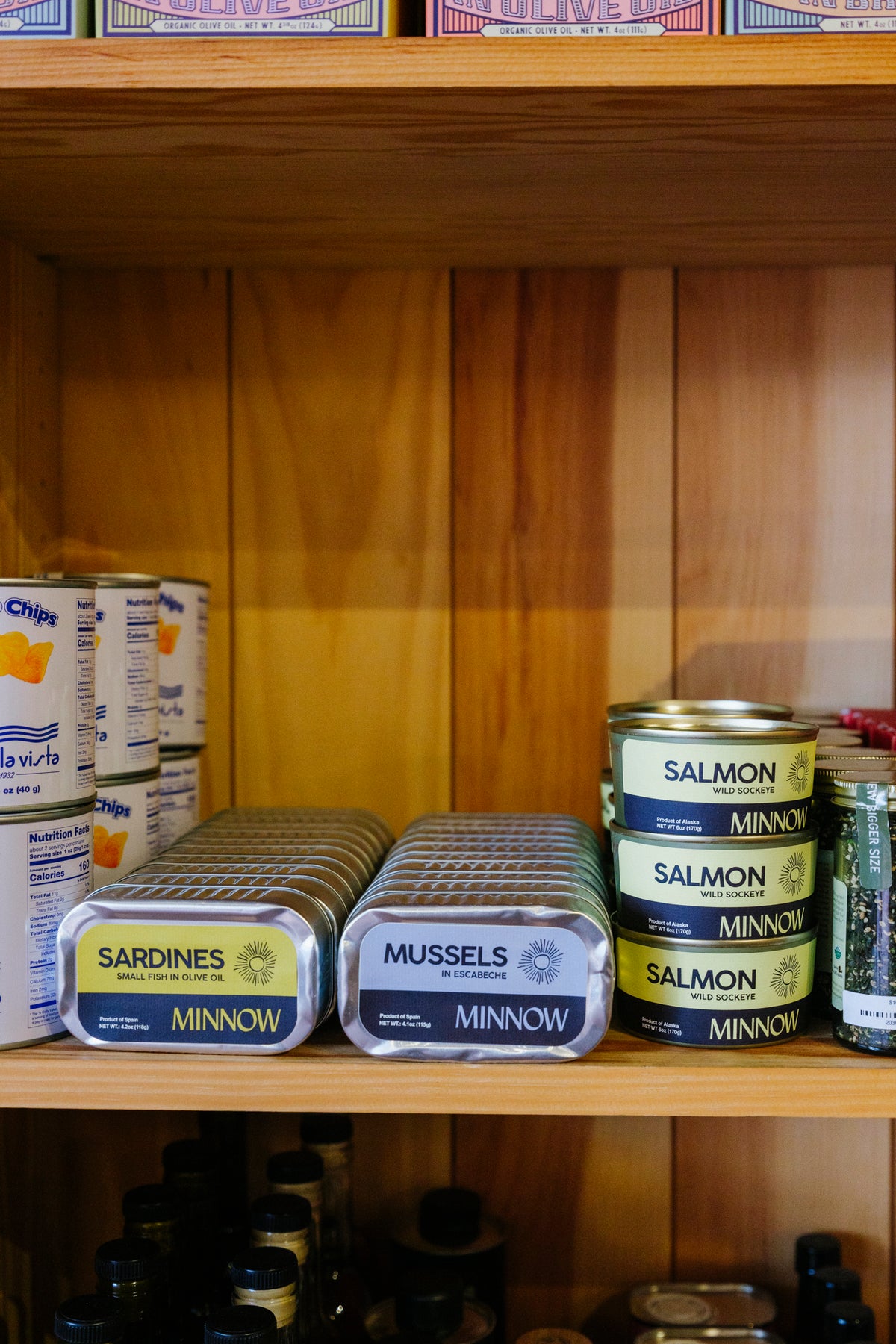 Tinned Mussels in Escabeche