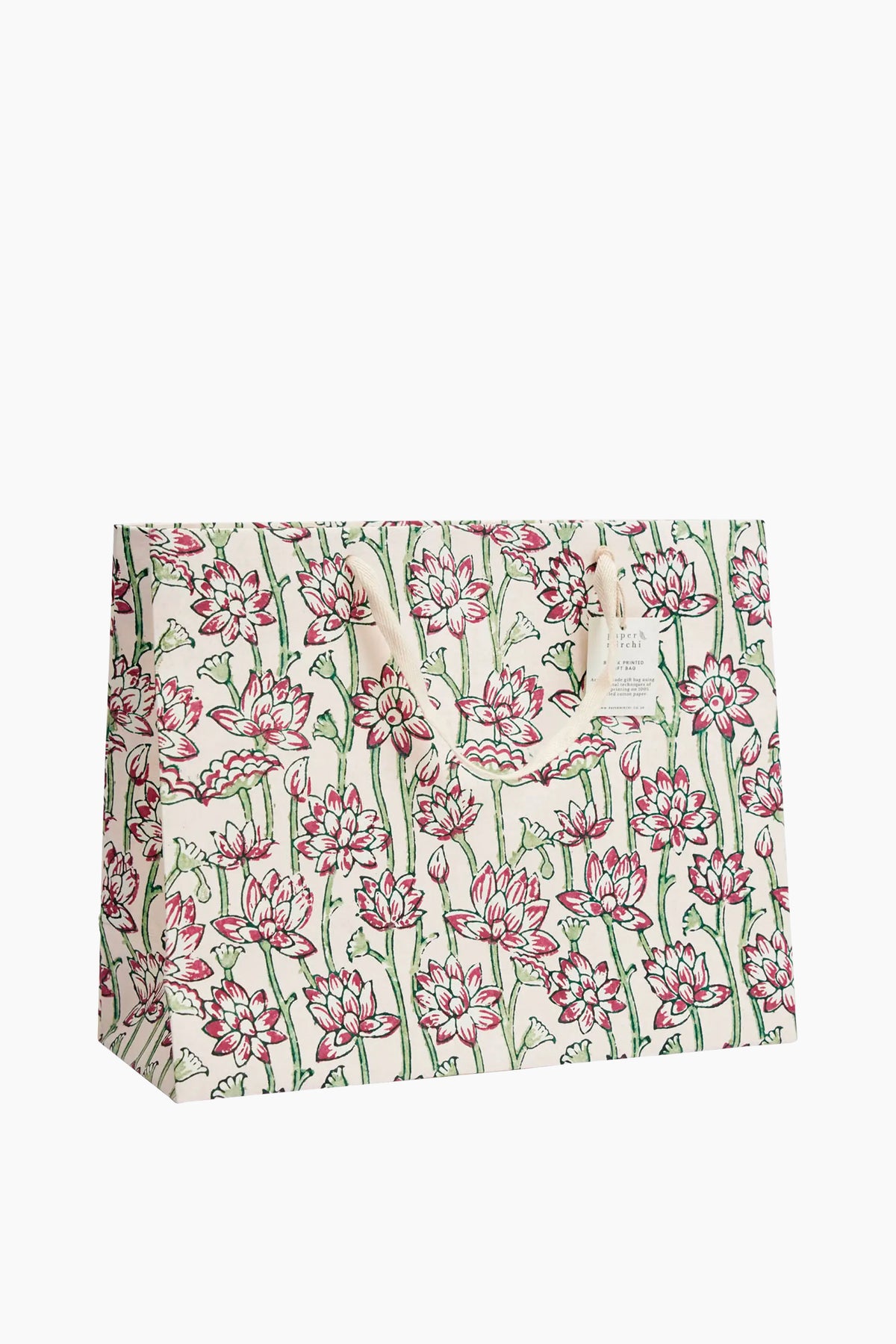 Recycled Cotton Handmade Gift Bag