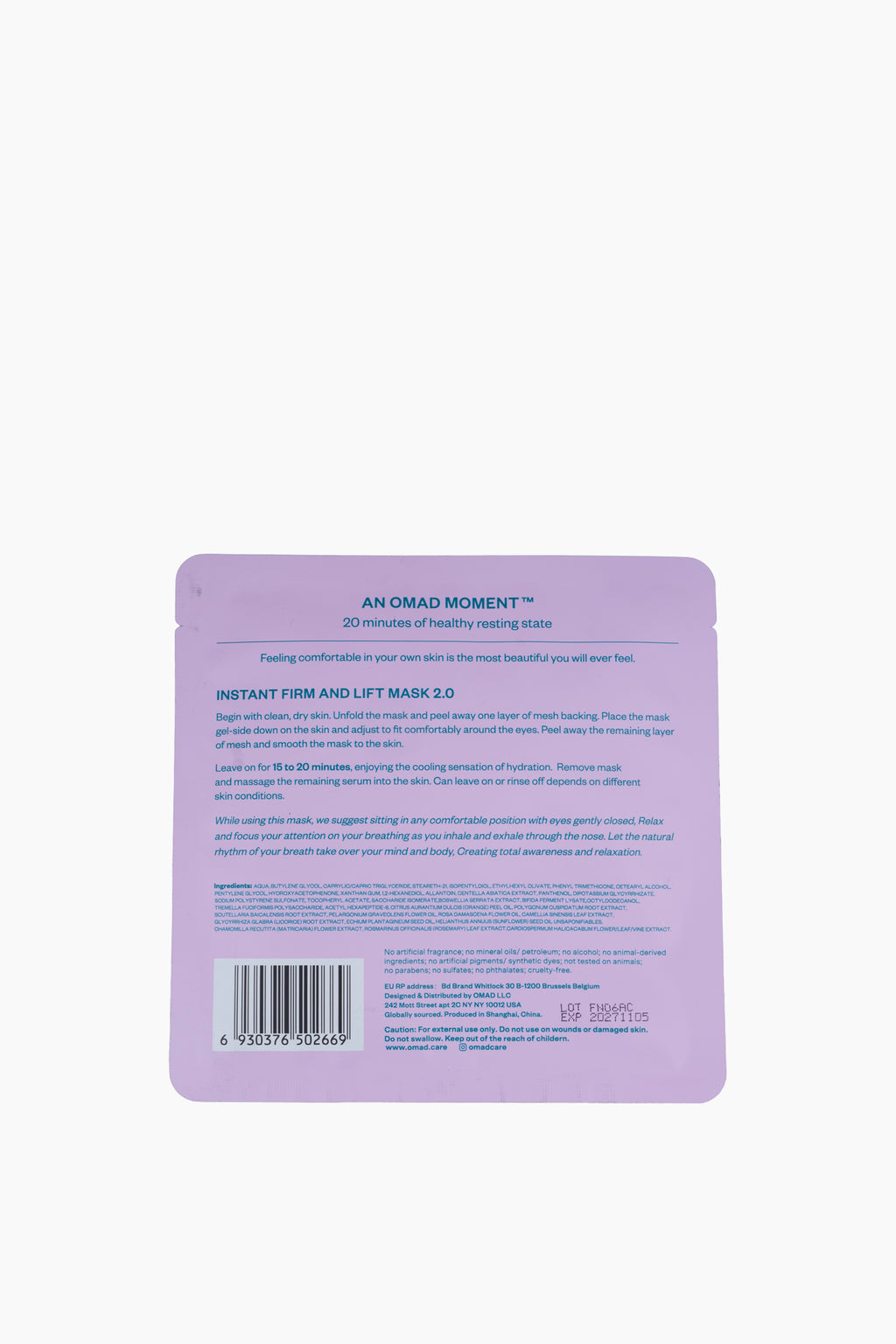 Instant Firm and Lift 2.0 Sheet Mask