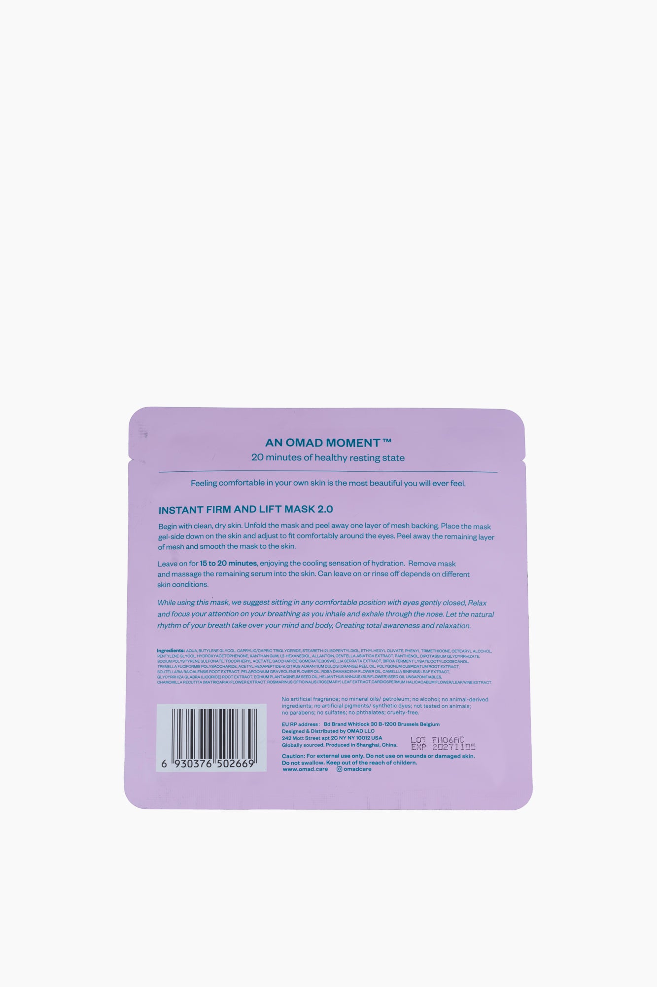 Instant Firm and Lift 2.0 Sheet Mask