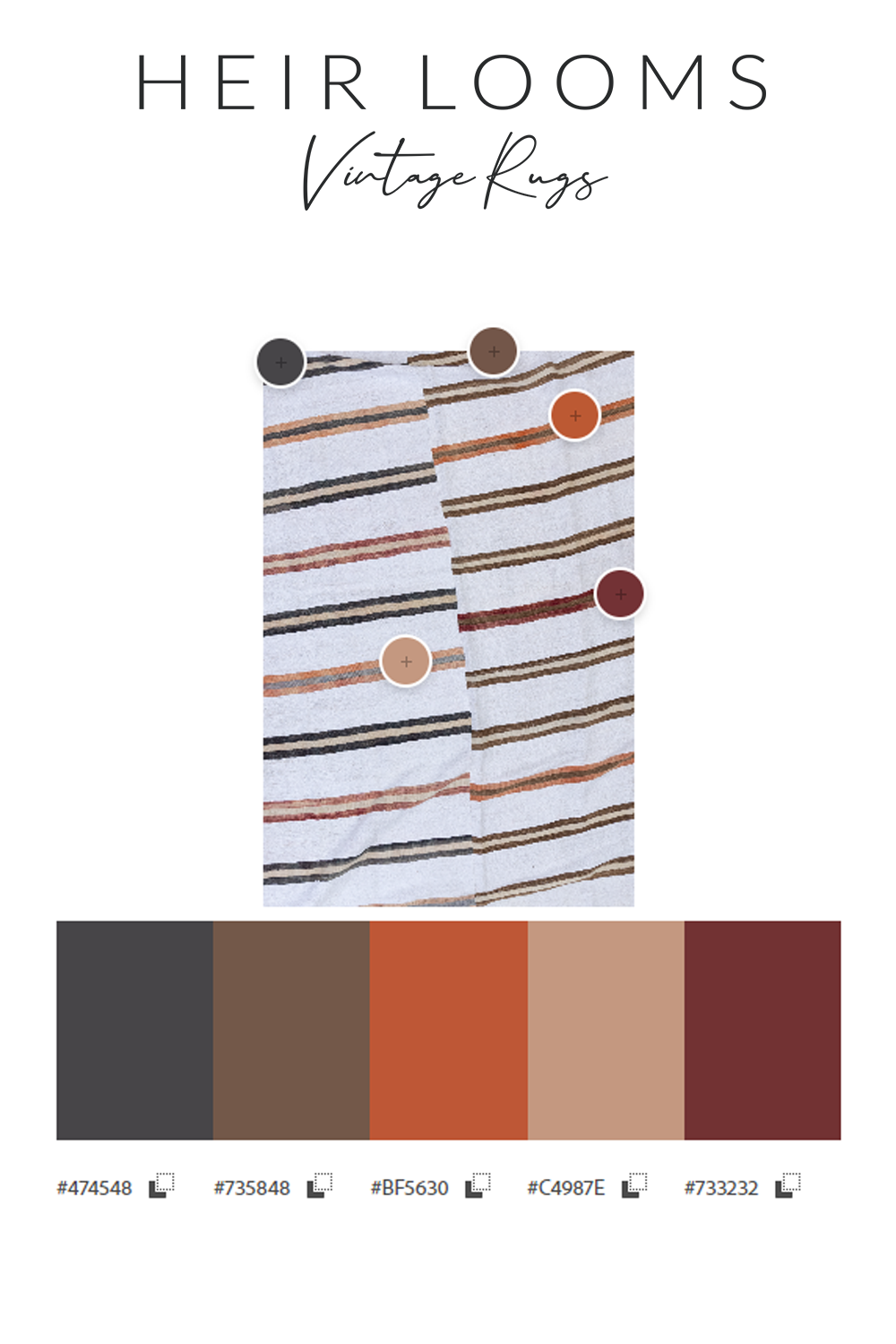 Antique Turkish Hemp Rug