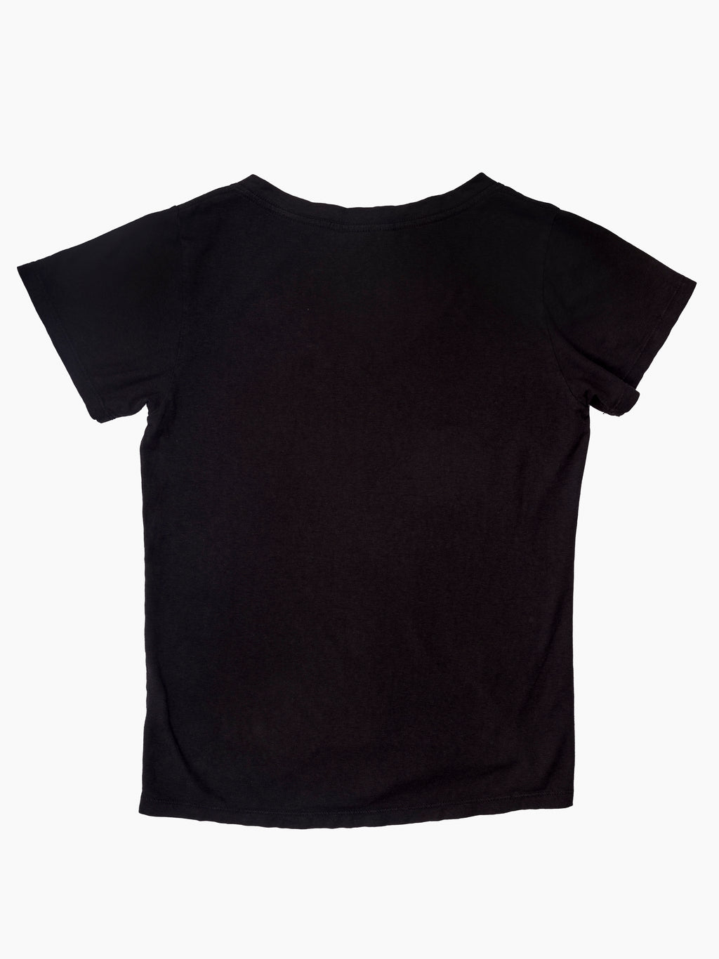 Paige V-Neck Tee | Black