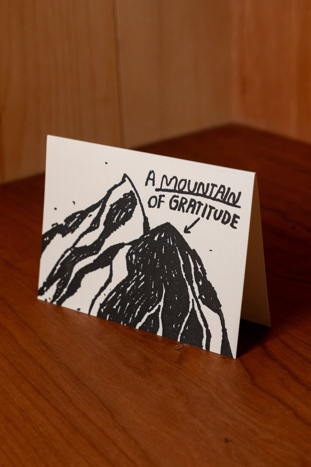 Mountain of Gratitude Card