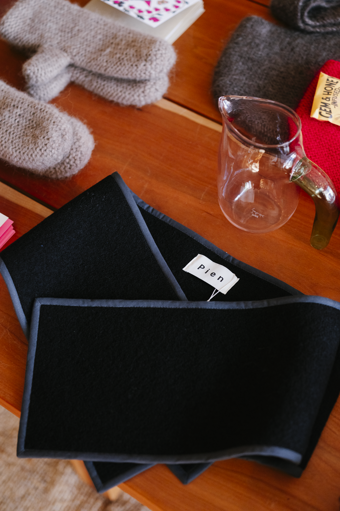 Boiled Wool Scarf