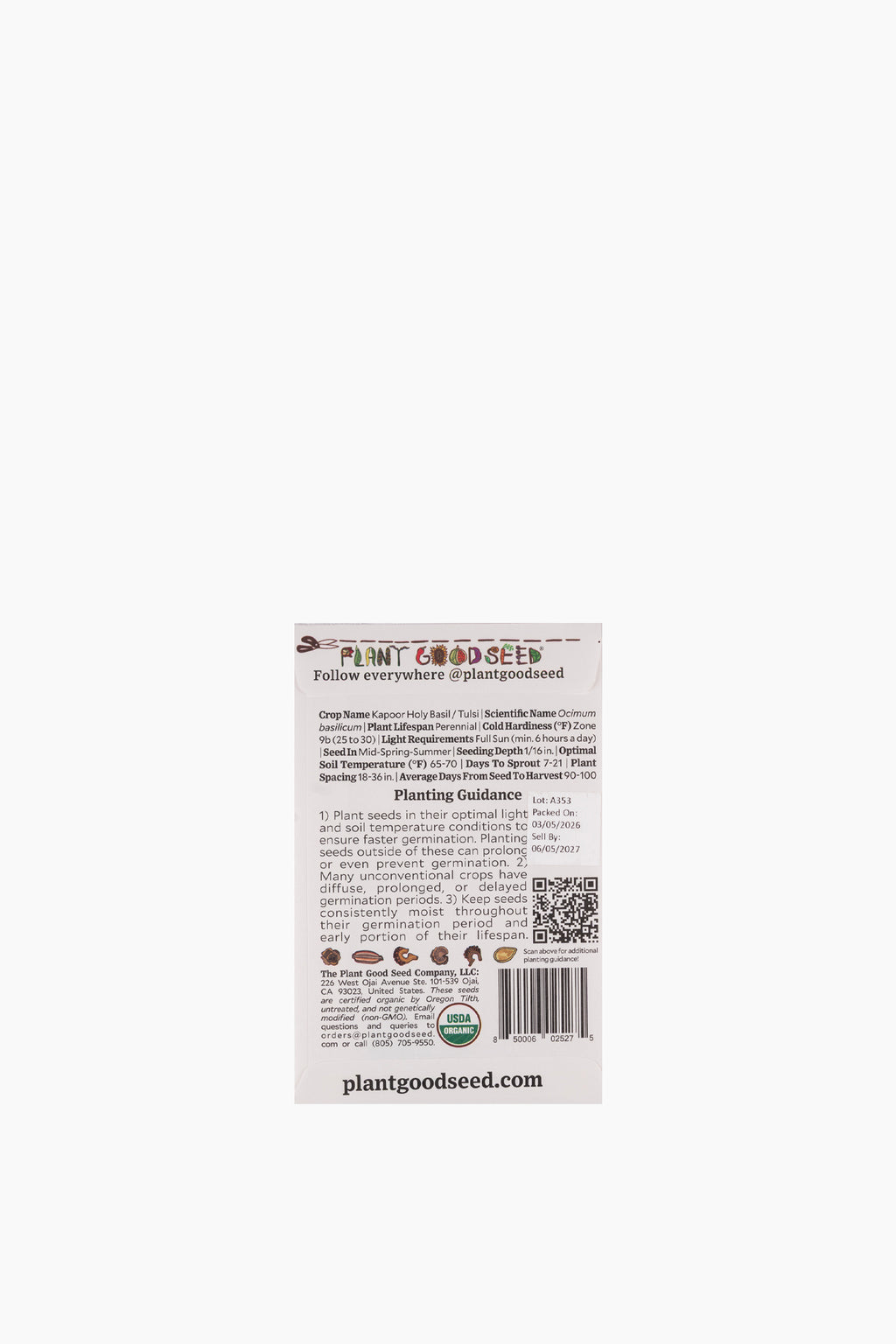 Assorted Herb Seeds