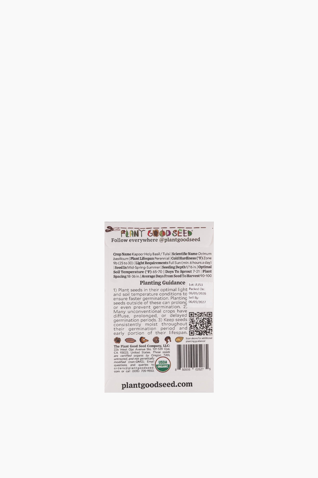 Assorted Herb Seeds