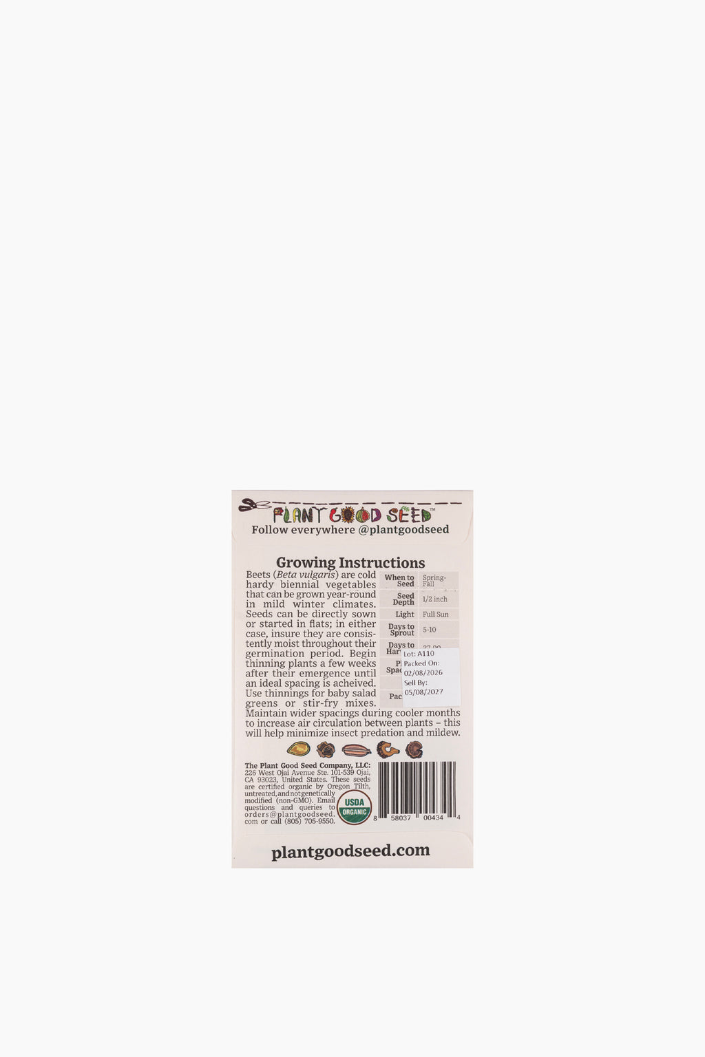 Assorted Vegetable Seeds