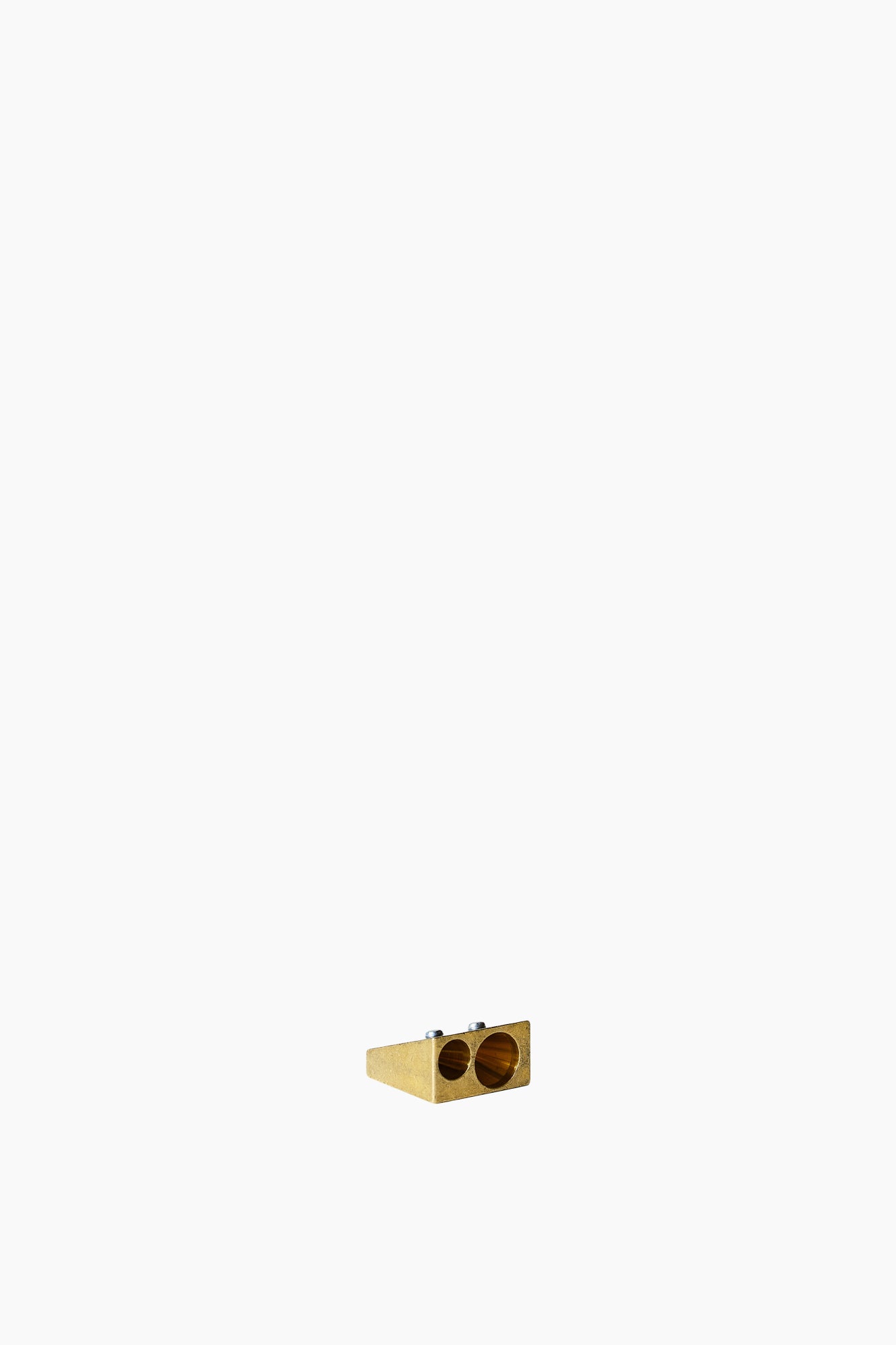 Triangular Brass Sharpener