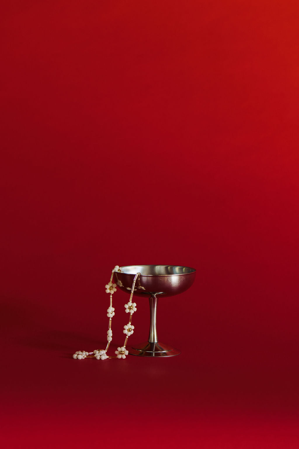 Vintage Beaded Daisy Chain | Short