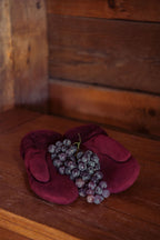 Sheepskin Mittens | Bordeaux