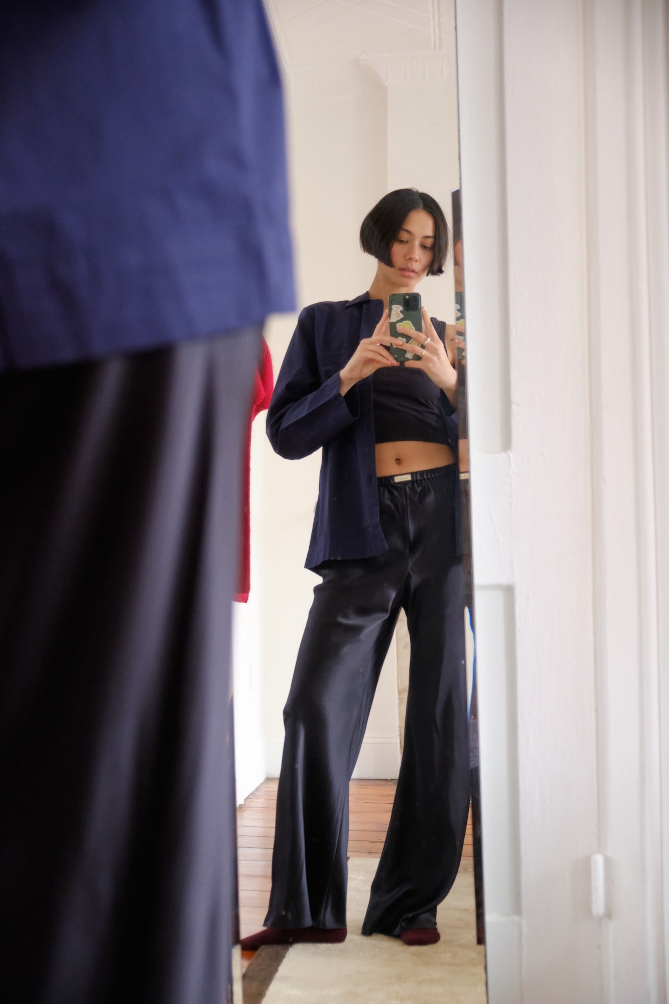 The Silk Bias Pant