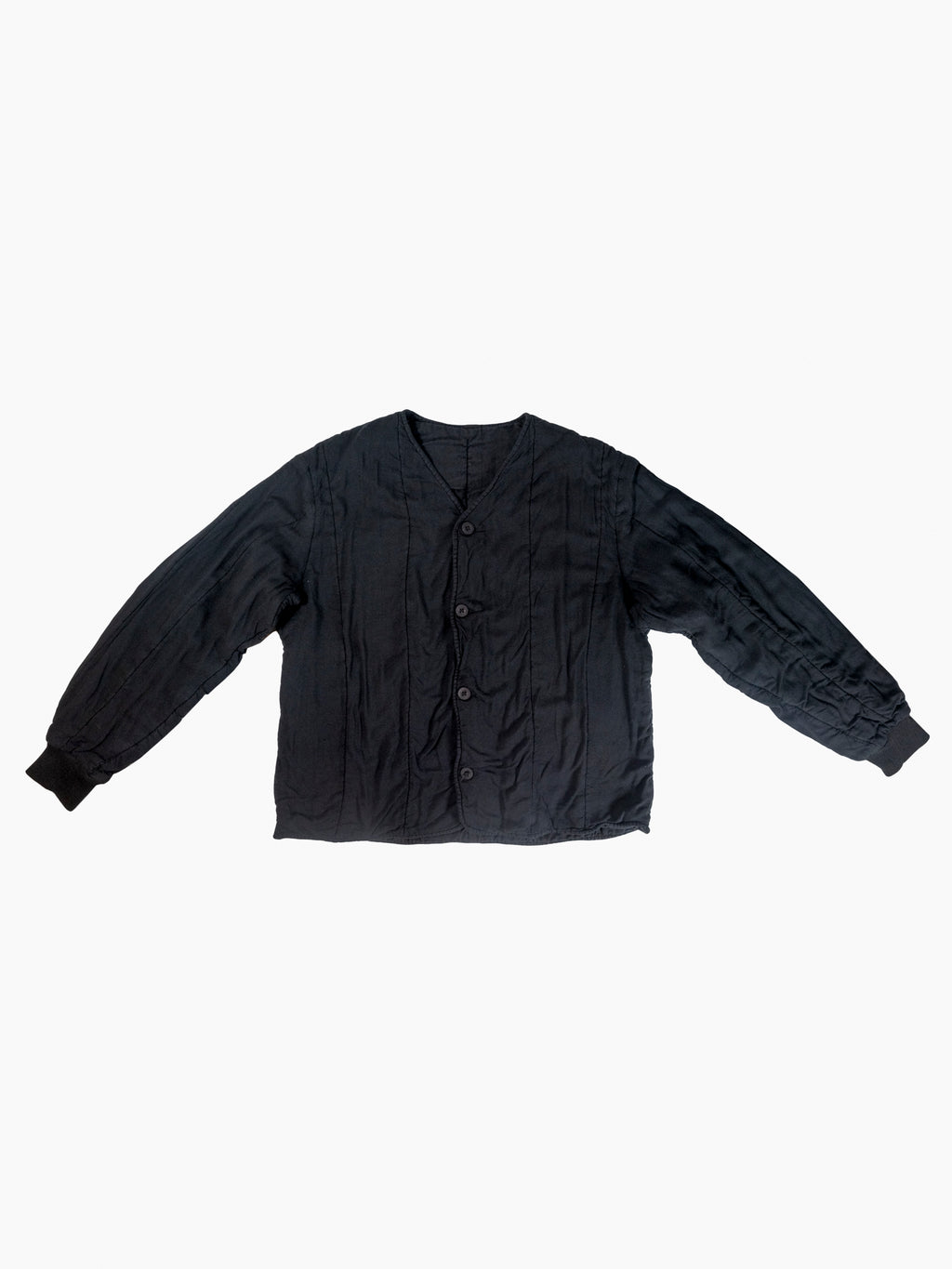 Vintage Quilt Jacket | Black