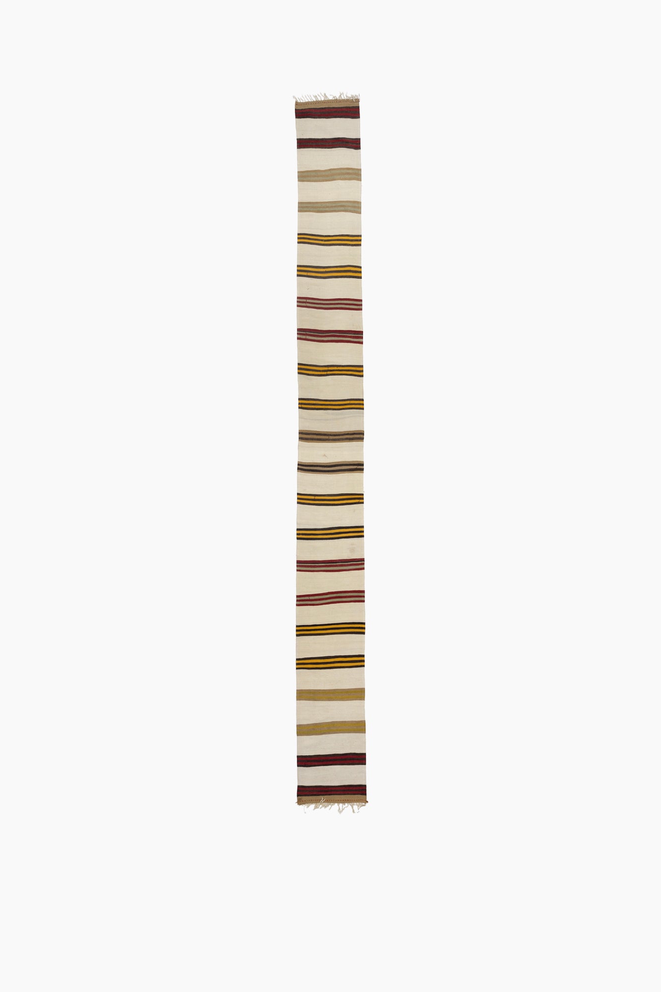 Antique Turkish Hemp Runner Rug