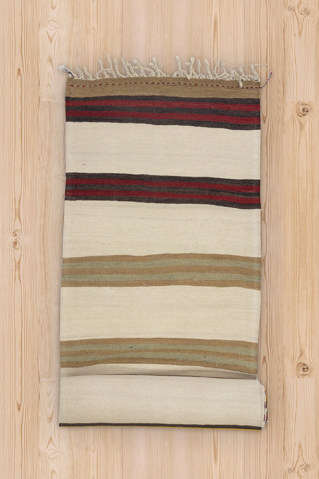 Antique Turkish Hemp Runner Rug