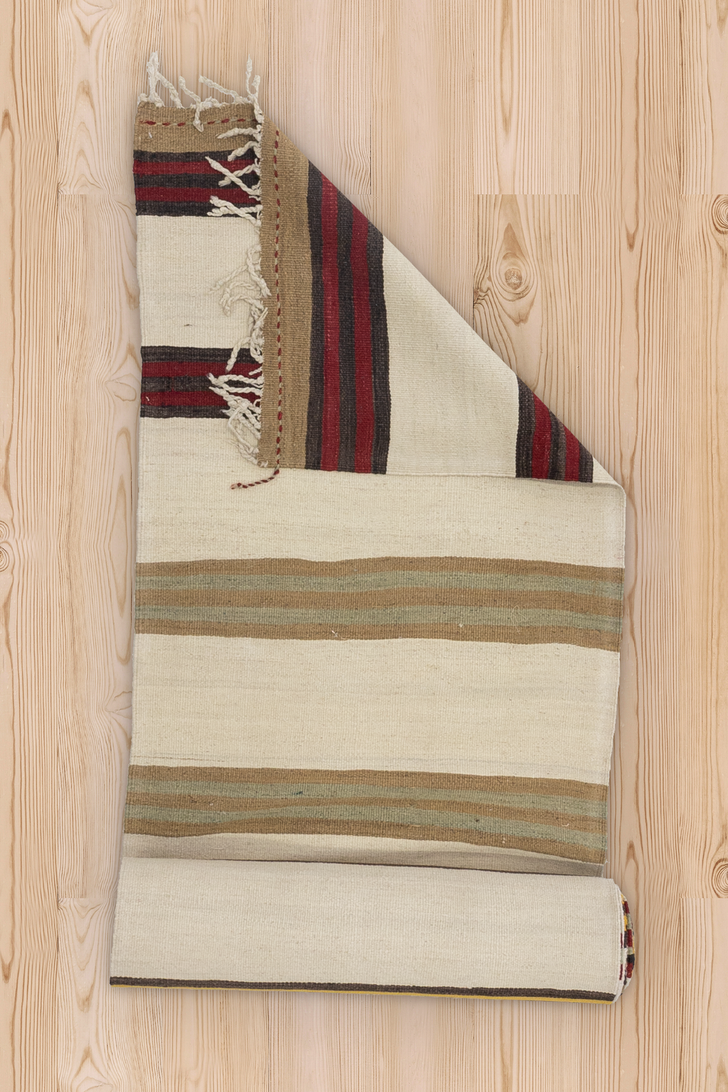 Antique Turkish Hemp Runner Rug