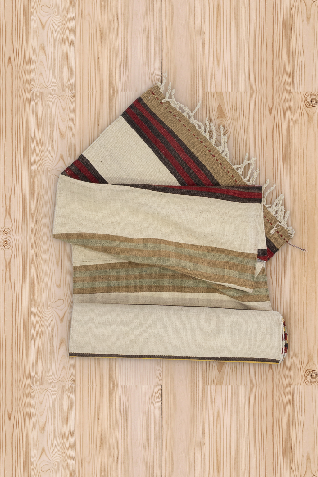 Antique Turkish Hemp Runner Rug