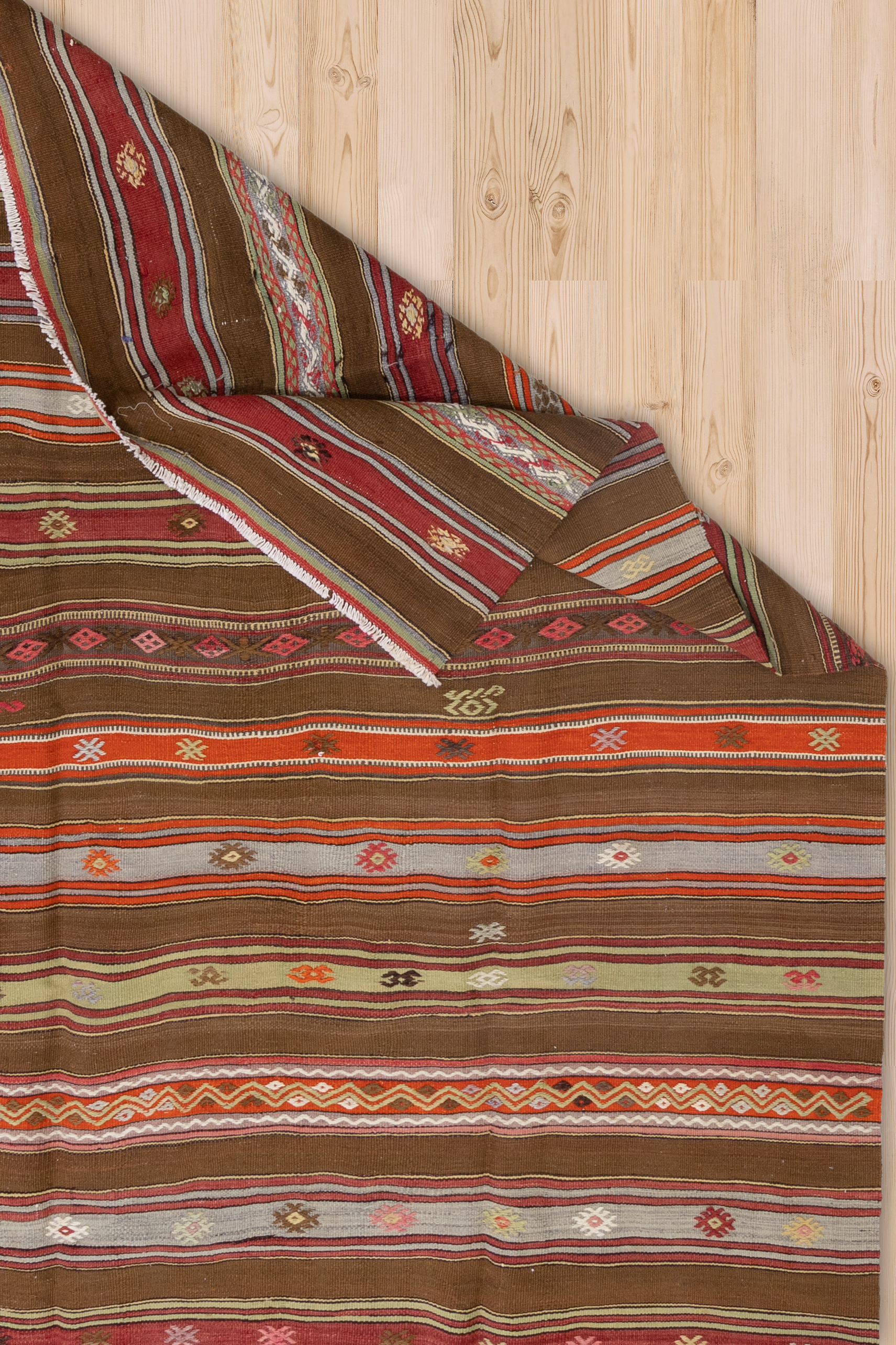 Antique Kilim Flatweave Rug