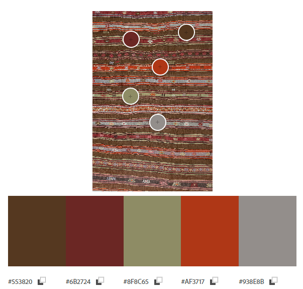 Antique Kilim Flatweave Rug