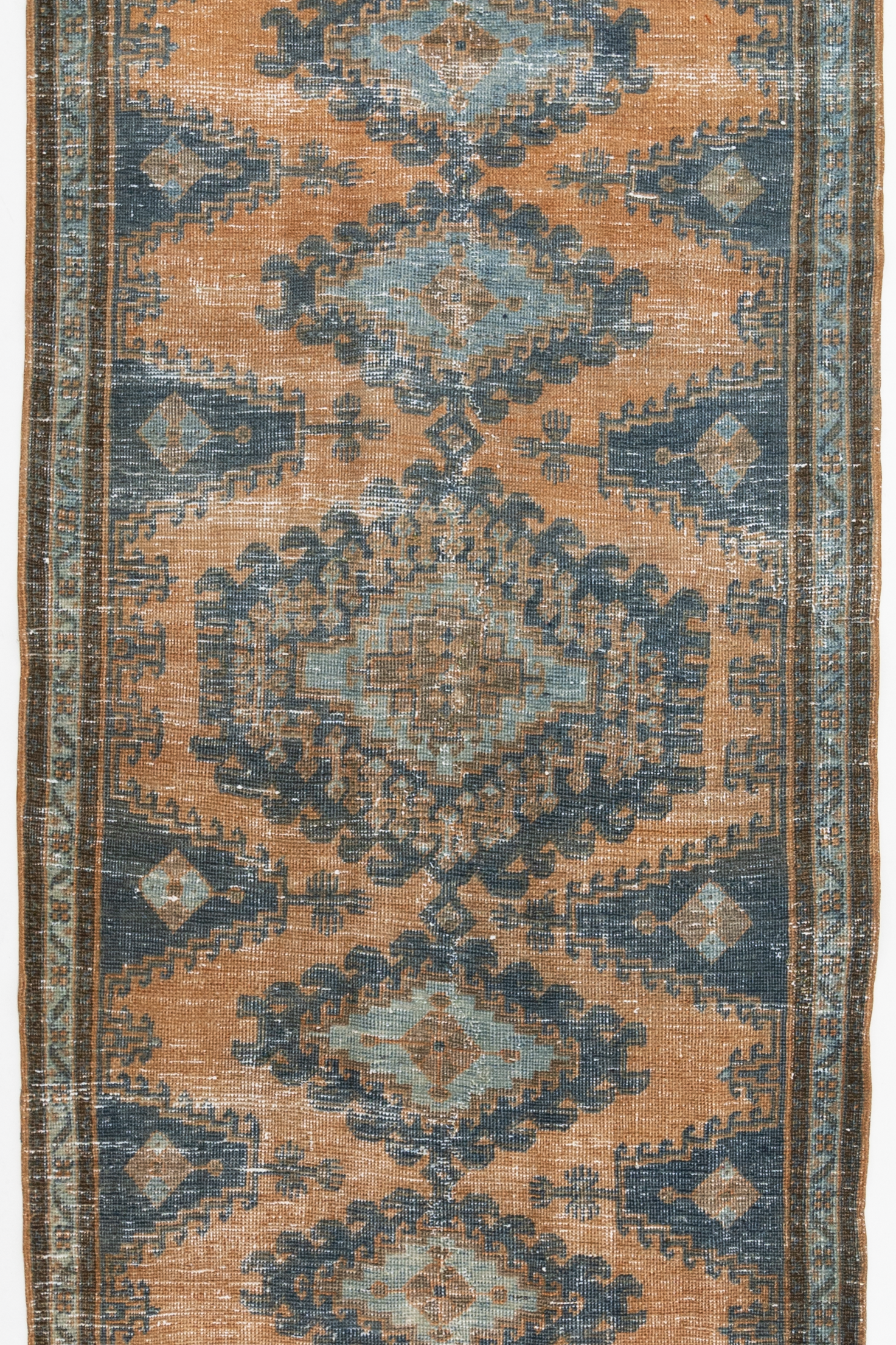 Antique Persian Viss Low Pile Rug