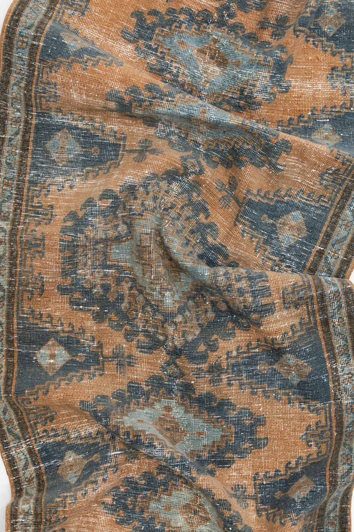 Antique Persian Viss Low Pile Rug