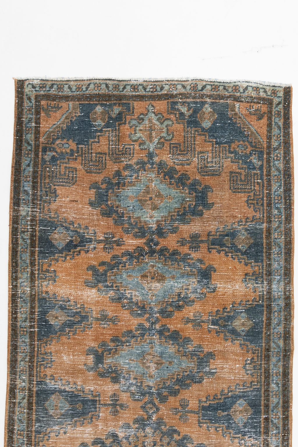 Antique Persian Viss Low Pile Rug