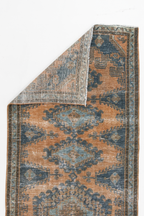 Antique Persian Viss Low Pile Rug