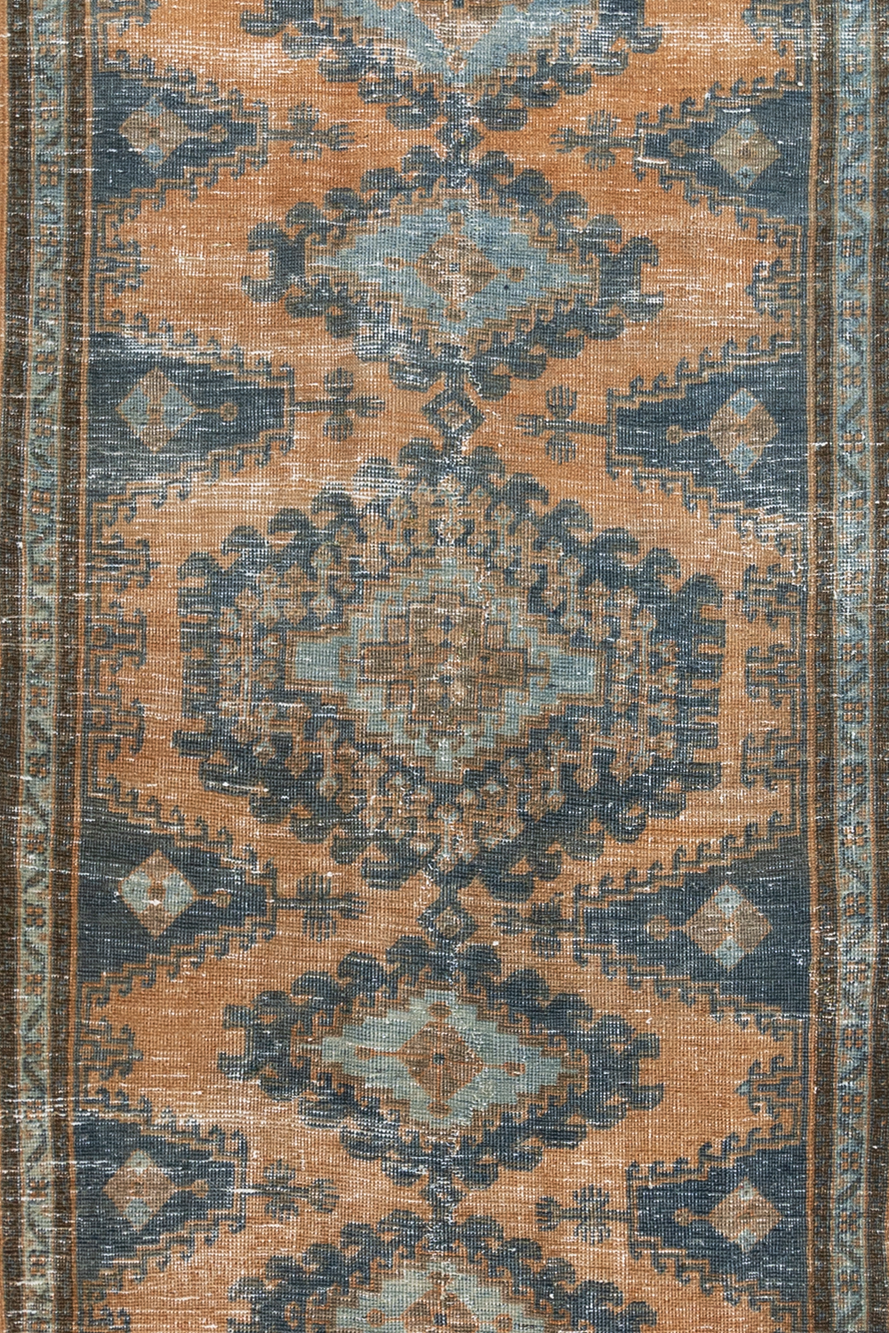 Antique Persian Viss Low Pile Rug