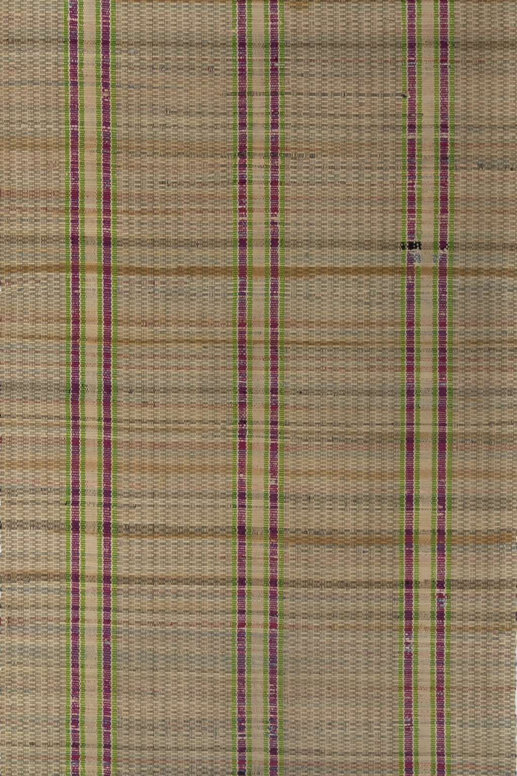 Antique Turkish Low Pile Rug