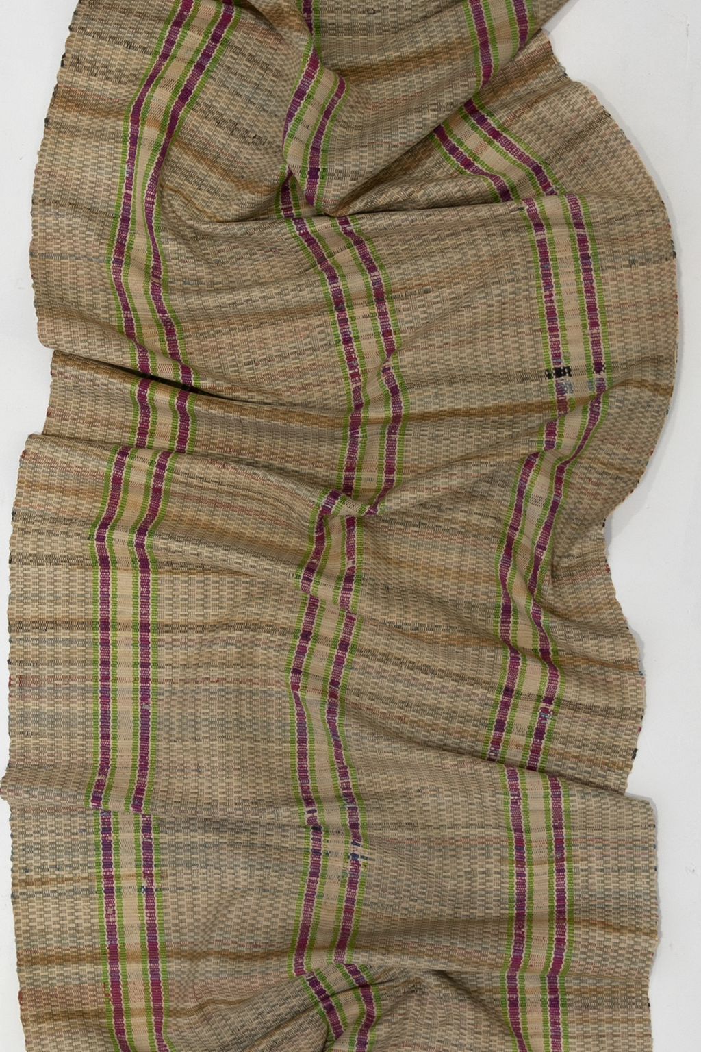 Antique Turkish Low Pile Rug