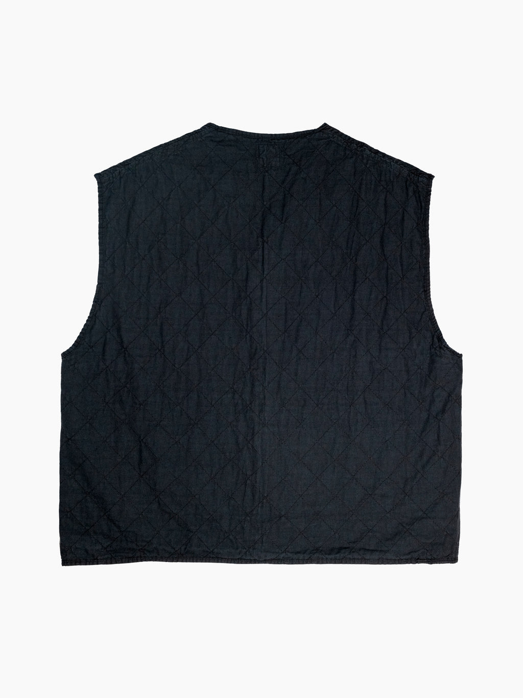 Vintage Quilted Vest | Ocean Blue