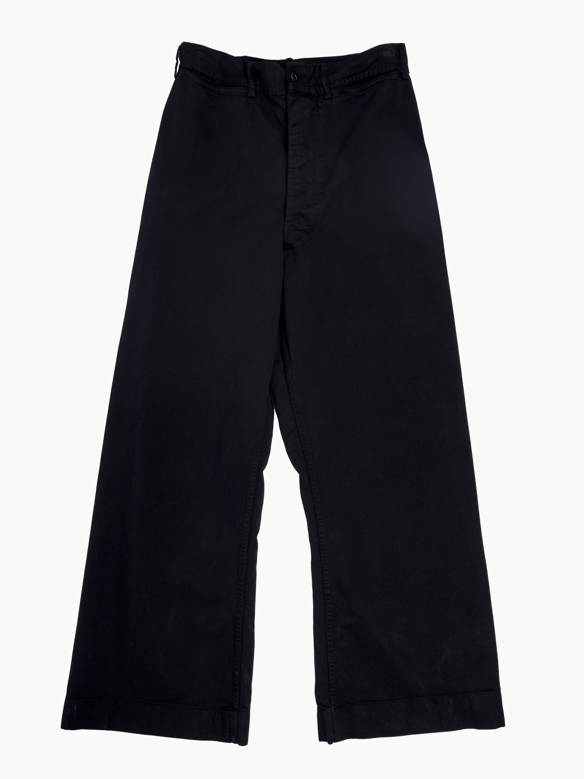 Vintage Sailor Pants | Black