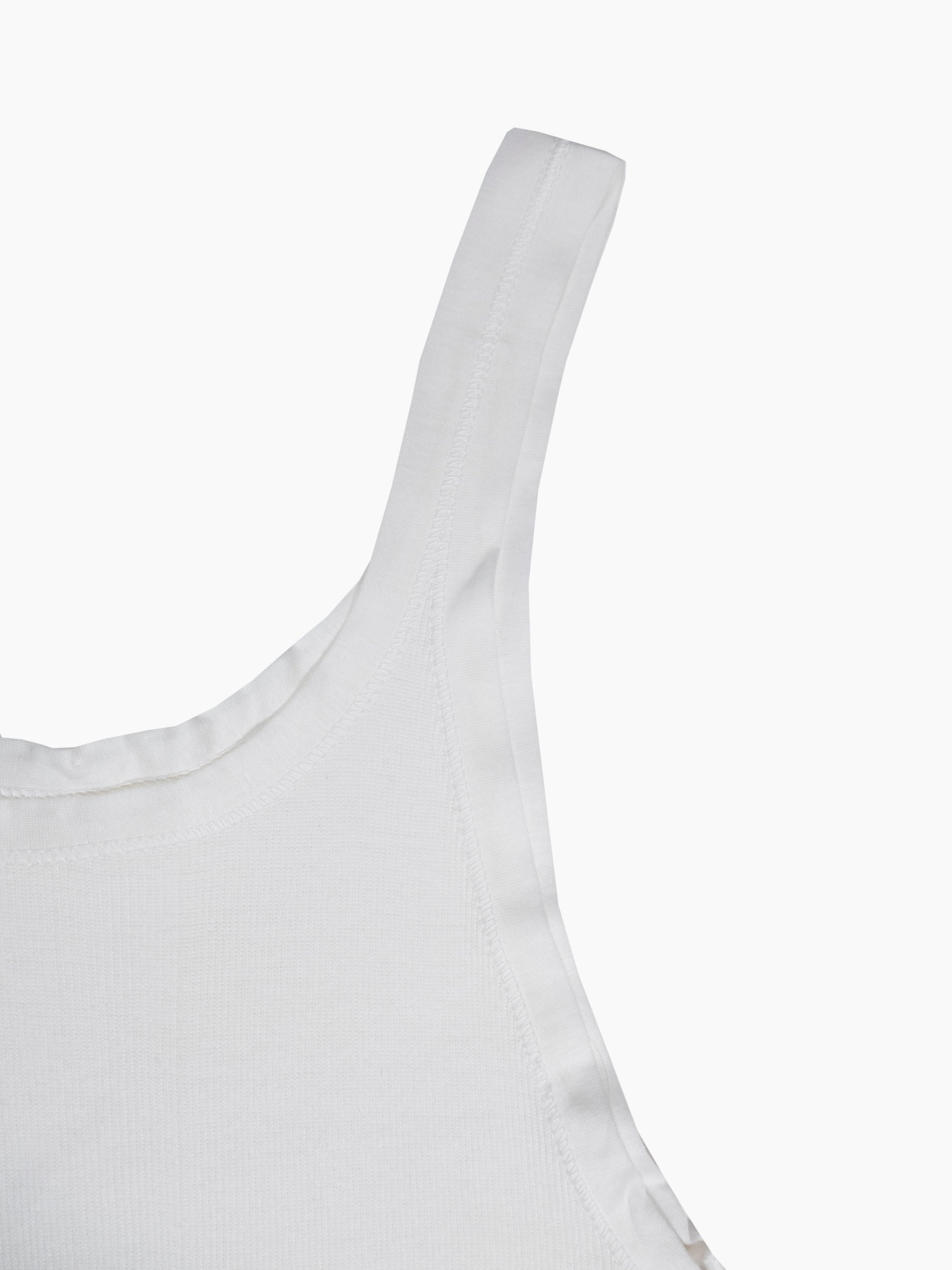 Vintage Siena Tank | White
