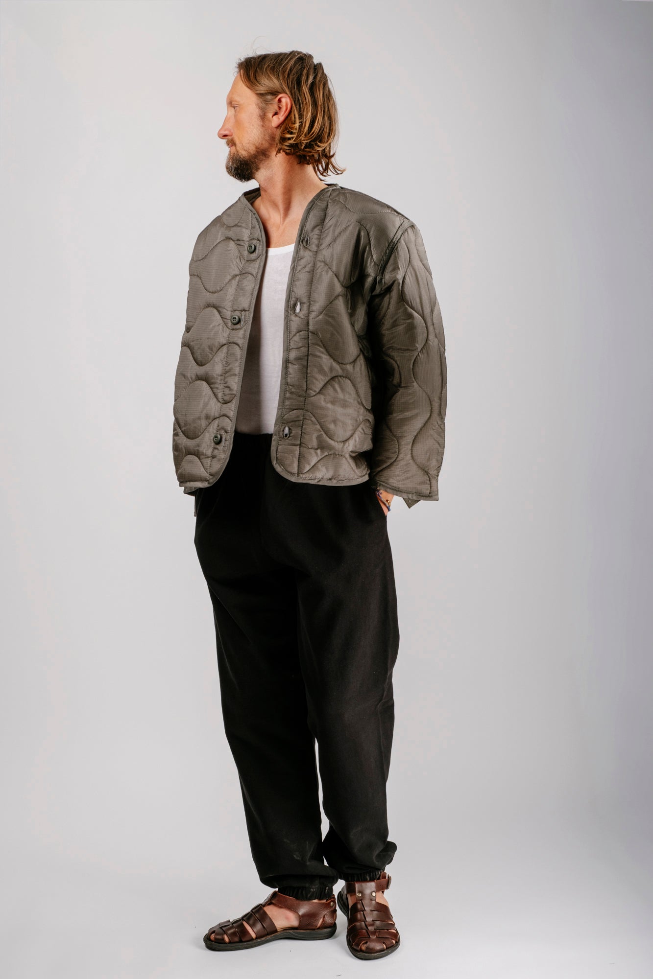 Vintage Wavy Liner Jacket