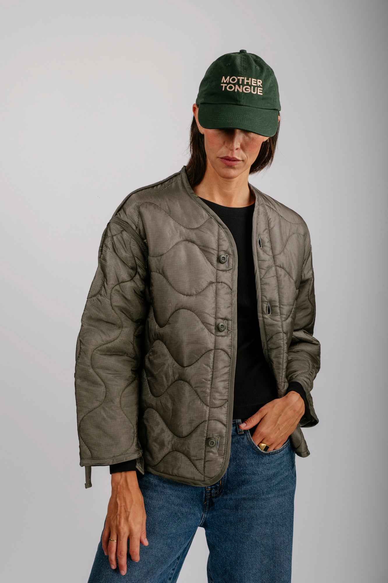 Vintage Wavy Liner Jacket